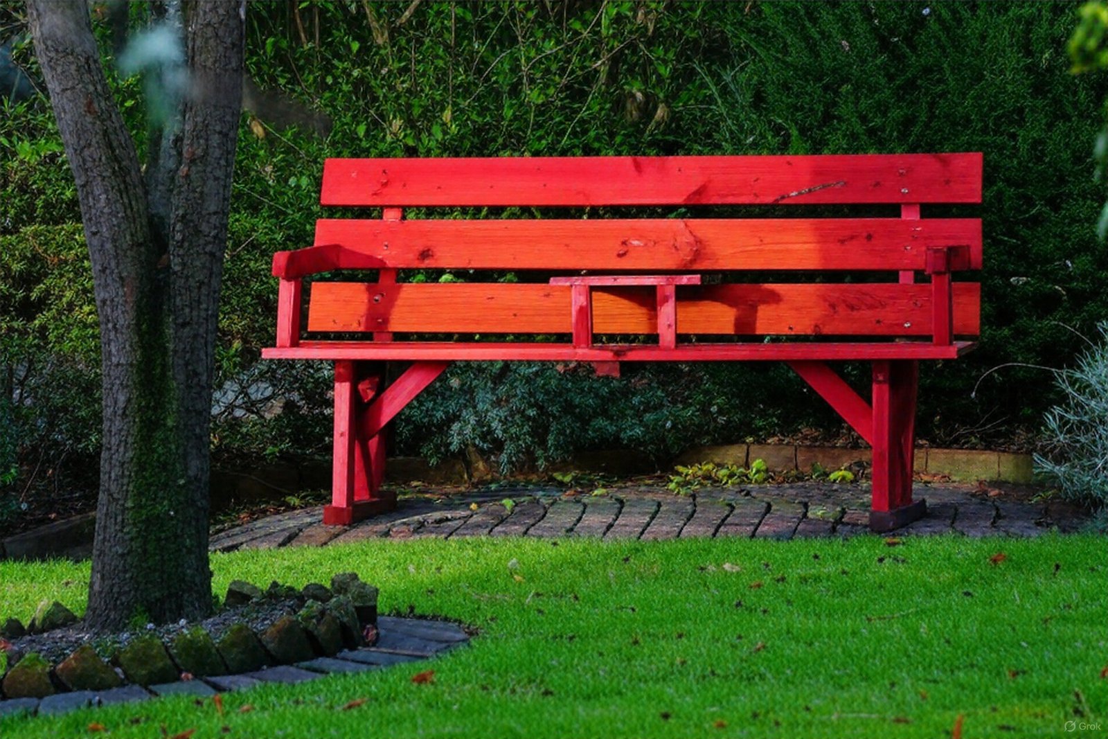 Banc rouge