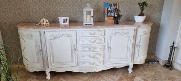 Séjour Louis XV en merisier “Enfilade”