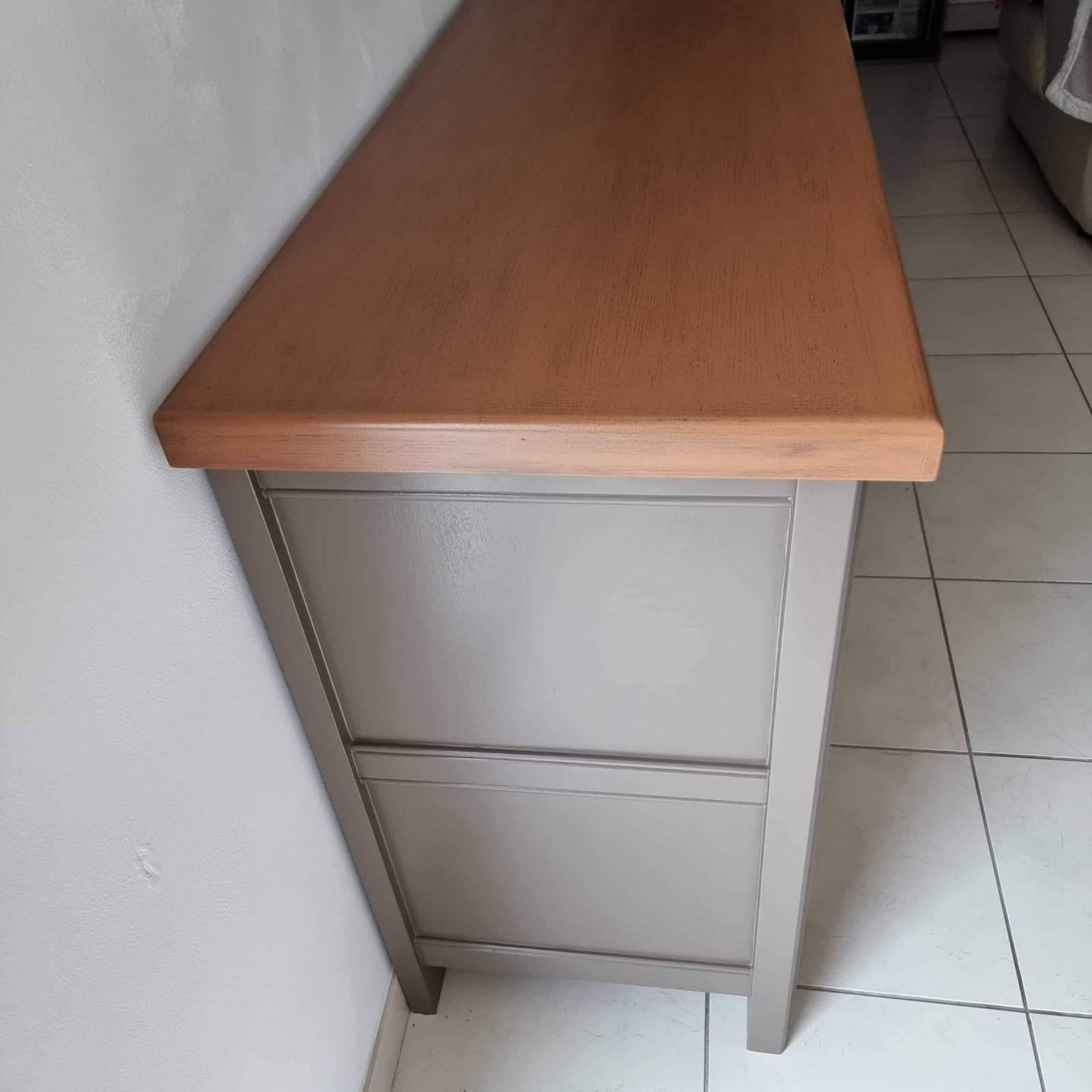 Enfilade en chêne personnalisée aux teintes “automnales” – Image 2