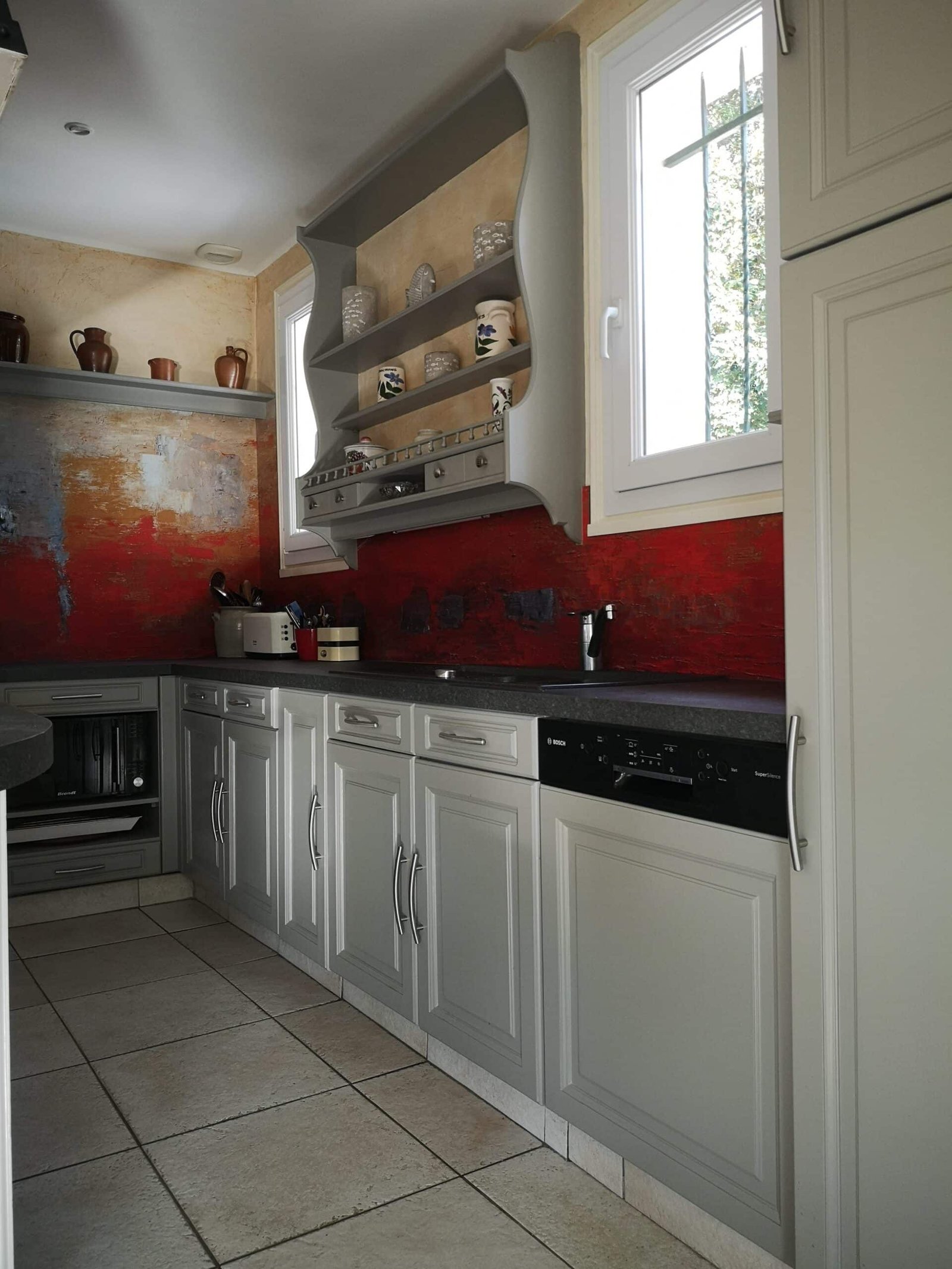 Cuisine en chêne relookée “Touraine” – Image 2