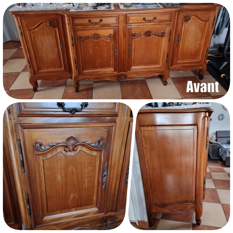 Enfilade, Argentier Louis XV, et Billard Table René Pierre assorti – Image 2
