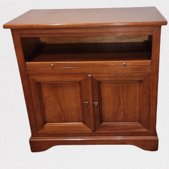 Meuble de TV en merisier style Louis Philippe modernisé – Image 2