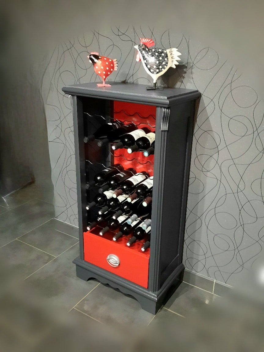 Meuble range bouteilles