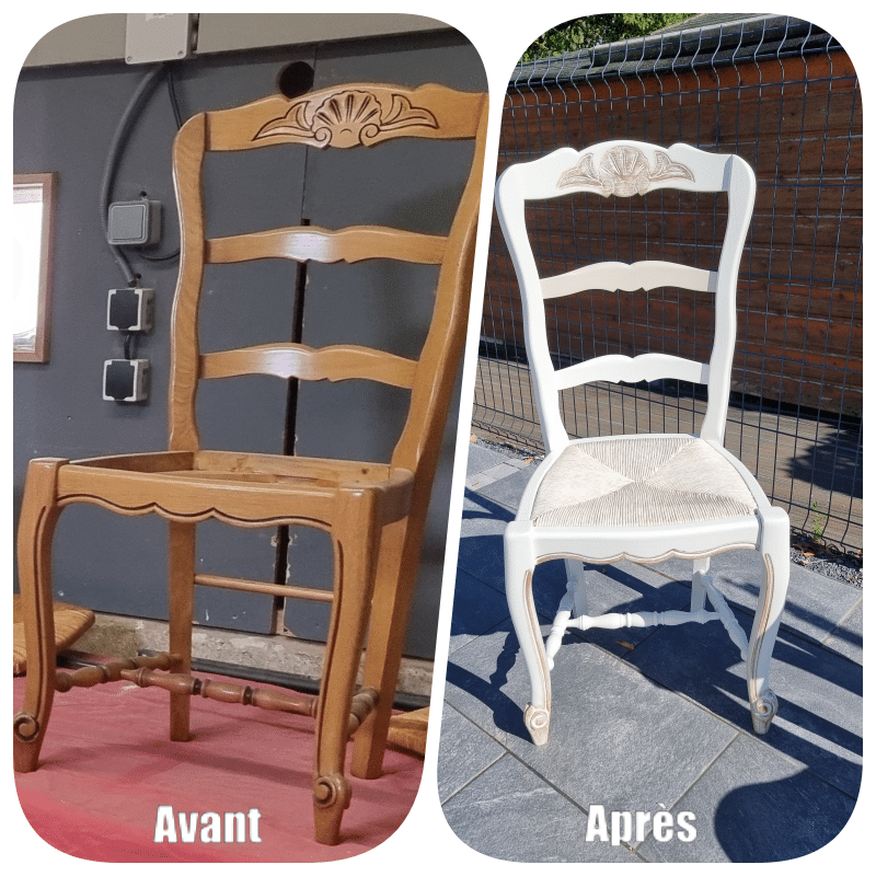 Séjour en chêne style Louis XV personnalisé – Image 4