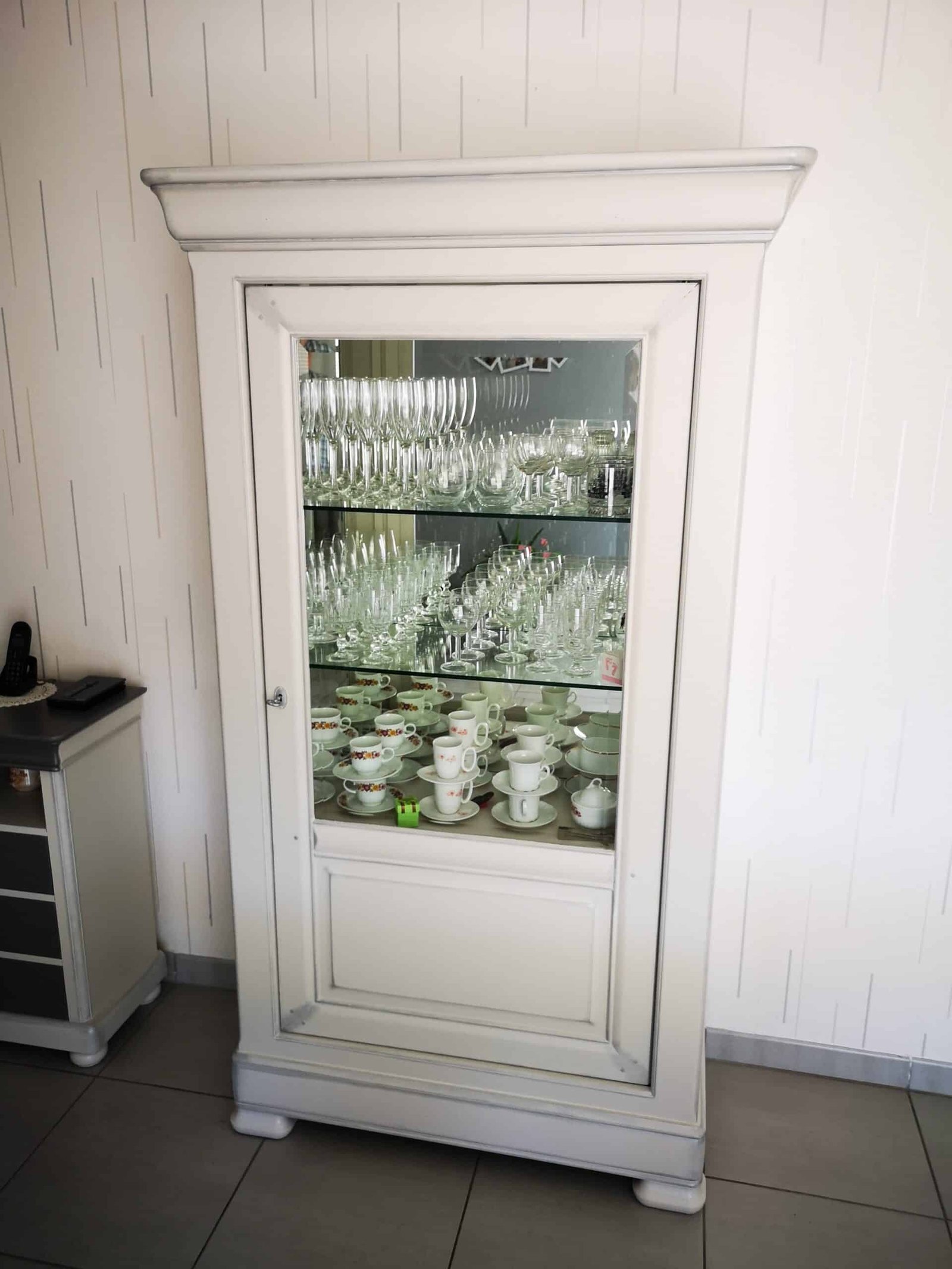 Argentier en merisier Louis Philippe “contemporain”