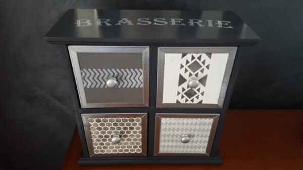 Boîte à thé “Brasserie”
