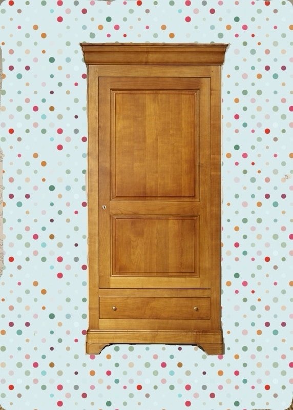 Bonnetière style Louis Philippe en merisier relookée – Image 2