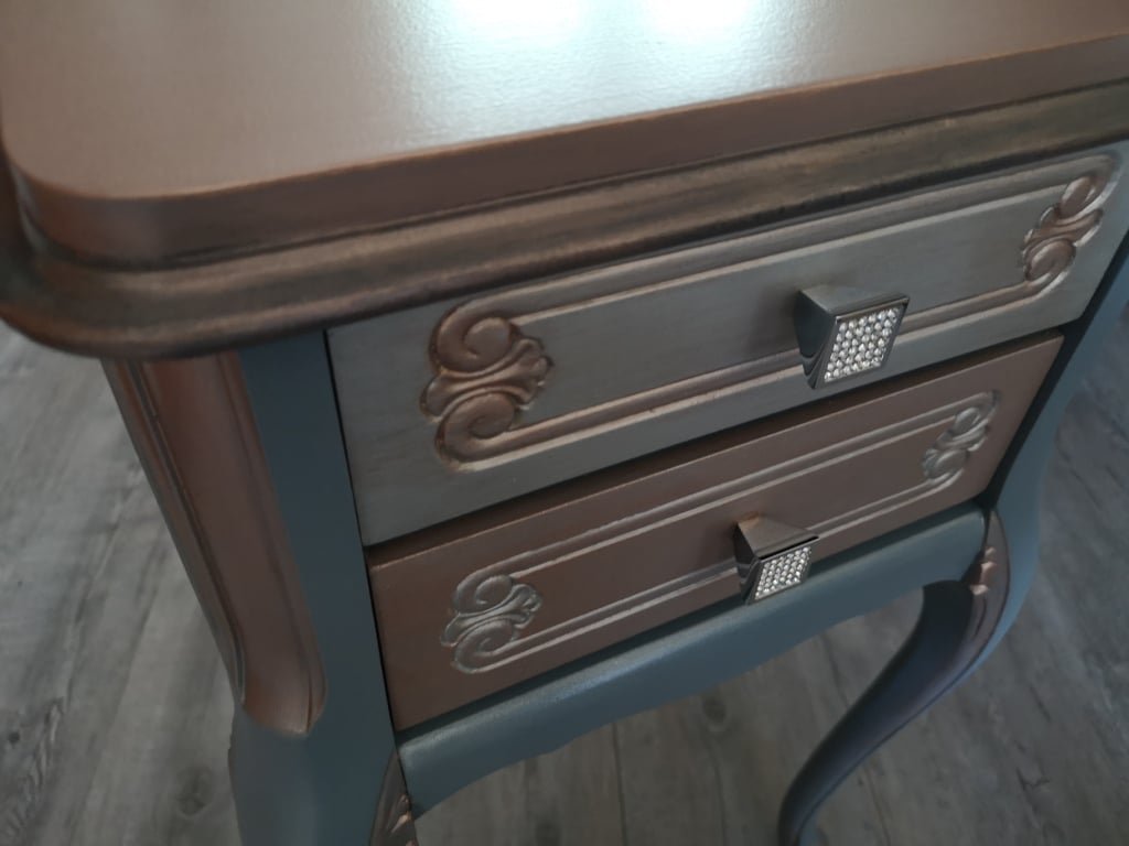 Chevet merisier style Louis XV – Image 3