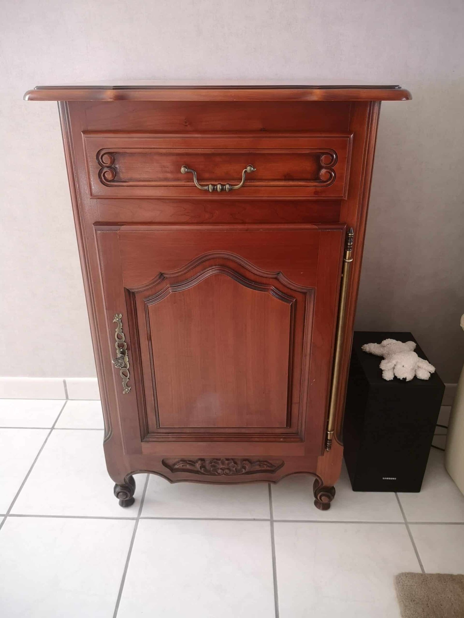 Confiturier merisier style Louis XV “basalte” – Image 2