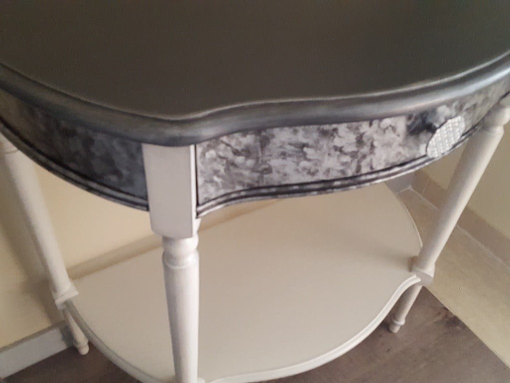 Console en merisier customisée – Image 3