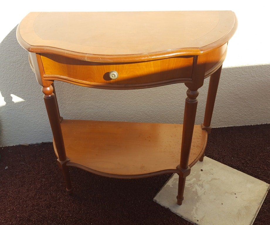 Console en merisier customisée – Image 2