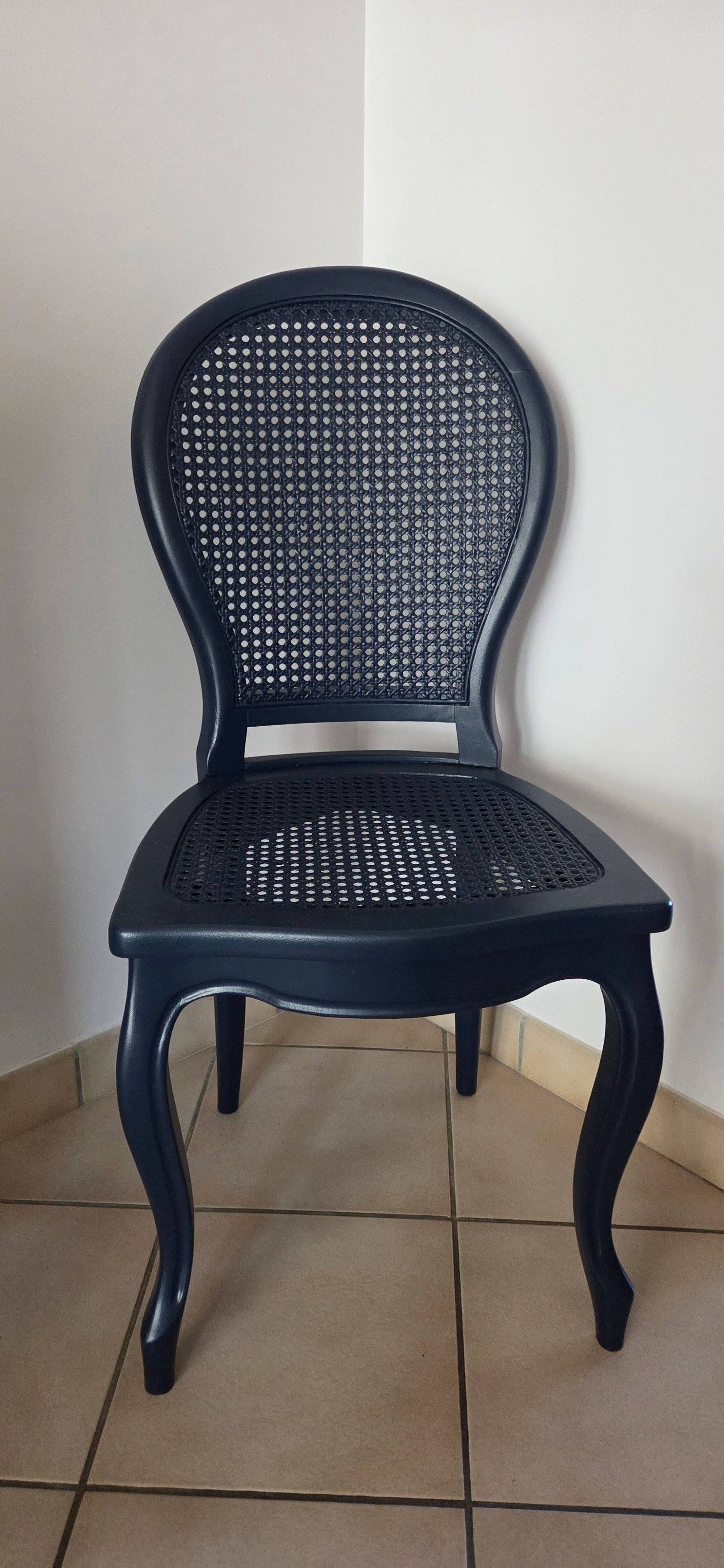 Séjour en merisier Louis Philippe relooké "Abysses" – Image 6
