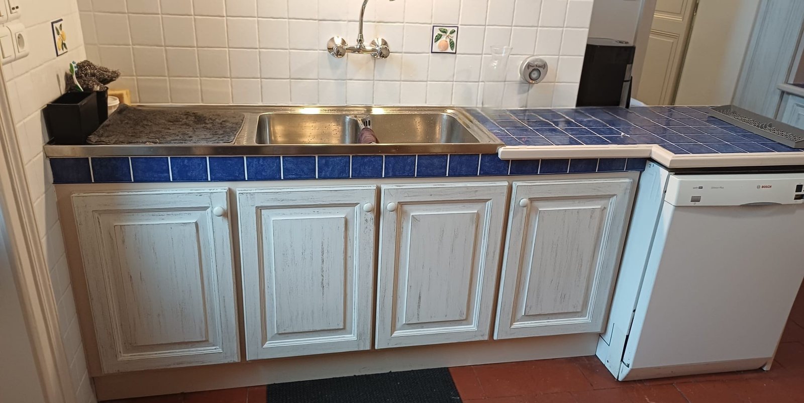 Cuisine ancienne en pin revisitée en style shabby – Image 5