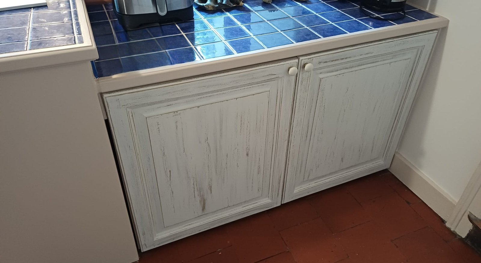 Cuisine ancienne en pin revisitée en style shabby – Image 6